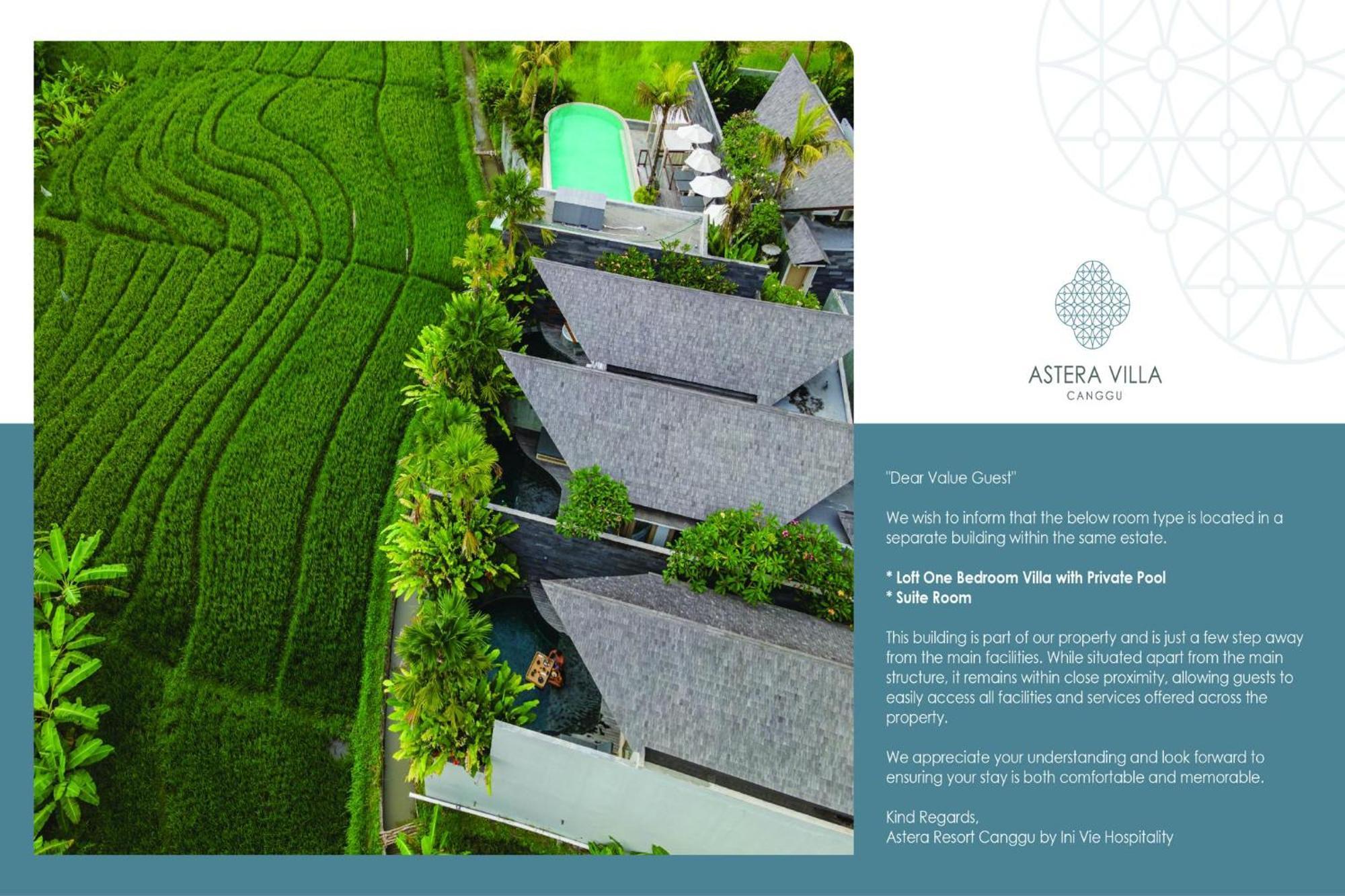 Astera Luxury Resort & Spa Canggu By Ini Vie Hospitality Exterior foto
